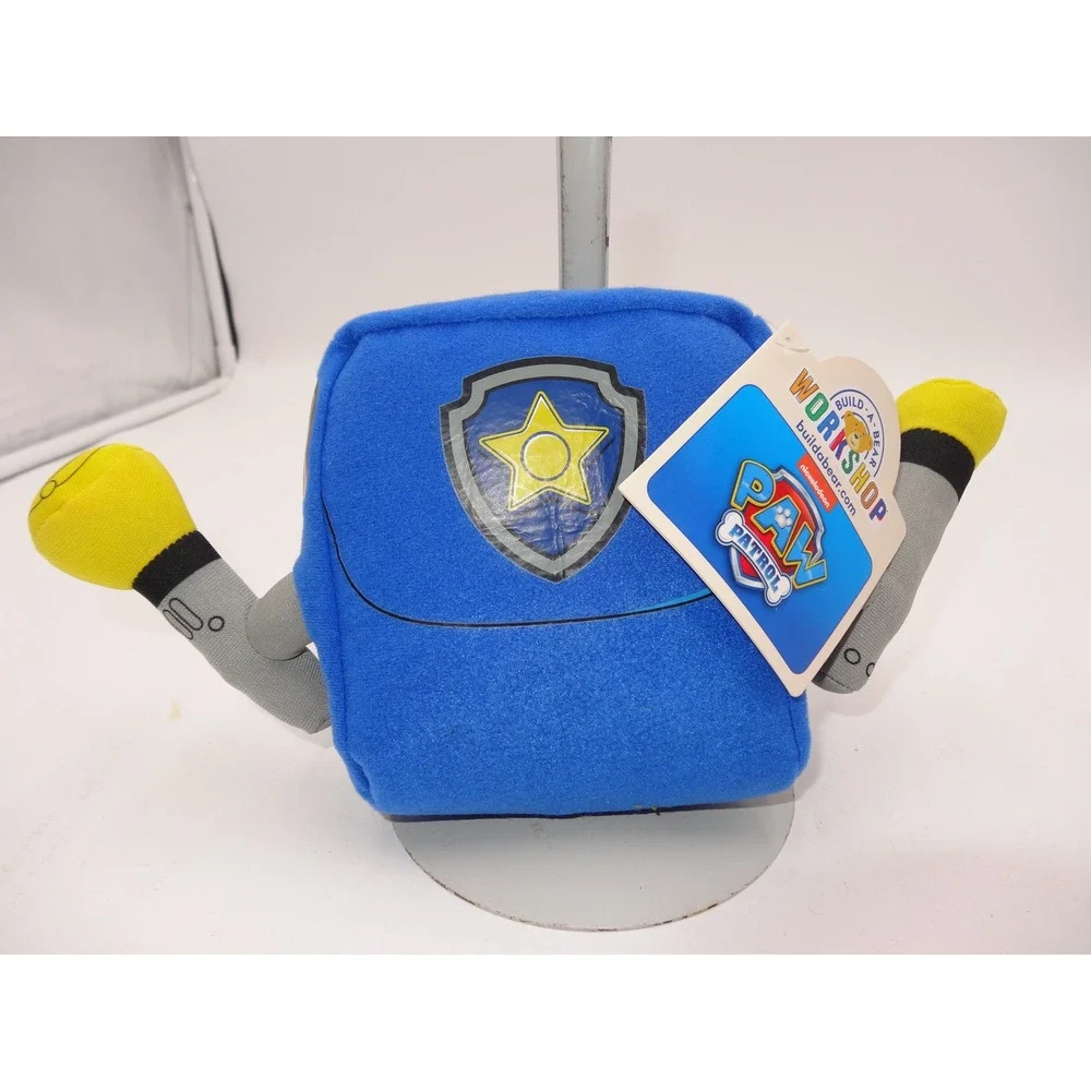 Build-A-Bear Paw Patrol Chase Pup Pack Plush Toy Accessory Blue New With Tags